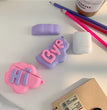 AirPod 2 Case 3D HI BYE Cloud Letter Cartoon Soft Silicone Wireless Earphone Cases For Apple Airpods Case Cute Cover