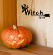 Witch Hat English Alphabet Halloween Wall Sticker