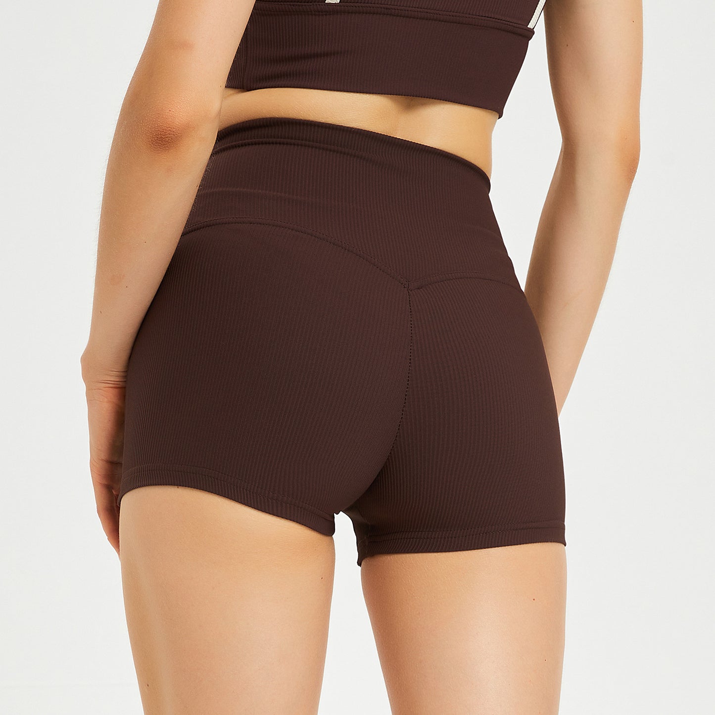 No Embarrassment Line High Waist Track Shorts Female