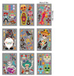 Home Fashion Printing Halloween Static Window Sticker