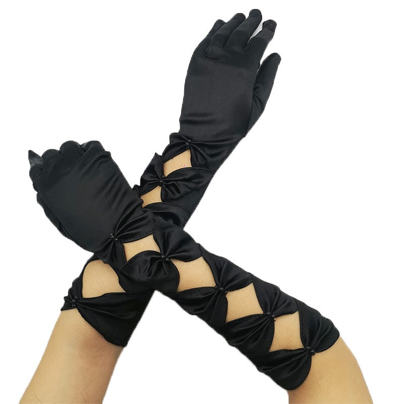 Halloween Long Nail Ghost Gloves Long Performance