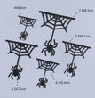 Bat Pumpkin Spider Ghost Halloween Card