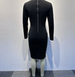 Lady Sexy Slim Fit Rhinestone Stretch Tight Dress