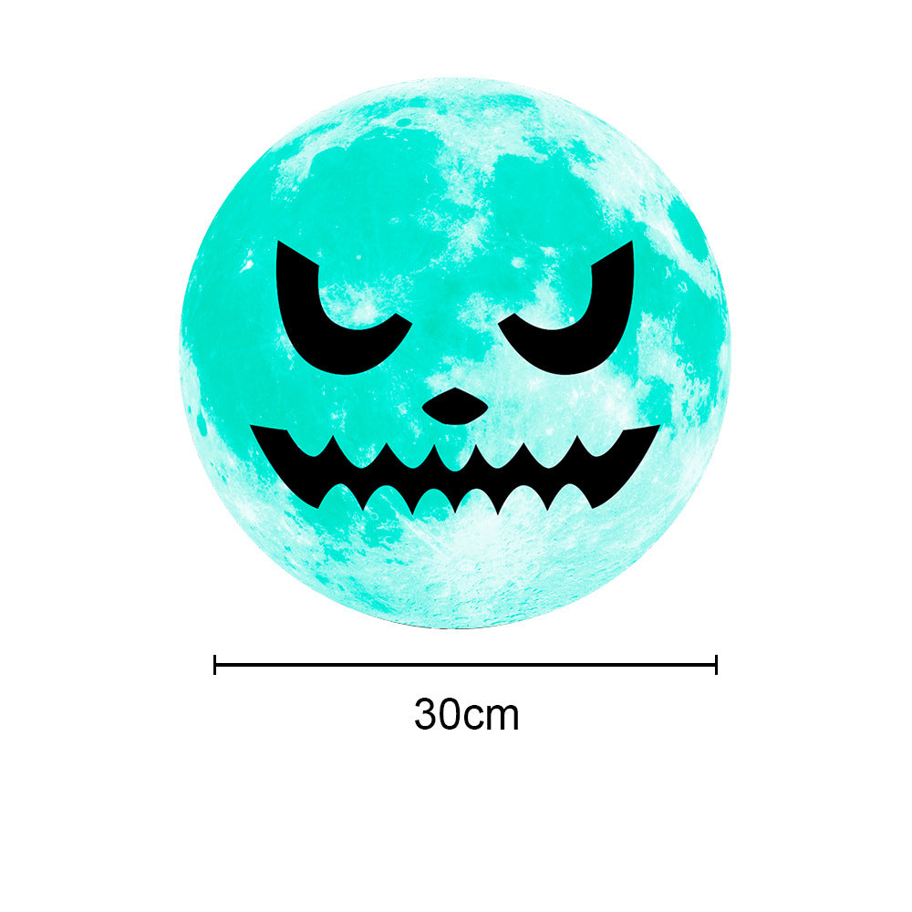 Halloween Crow Pumpkin Luminous Fluorescent Sticker