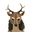 Sika Deer Mask Halloween Deer Mask Carnival Party Pu Animals Mask