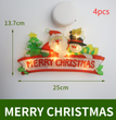 LED Suction Cup Window Hanging Lights Christmas Decoration