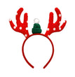 New Christmas Headband Cartoon Snowflake Antlers Decorative Hair Clip