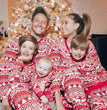 Christmas Printed Parent-child Wear