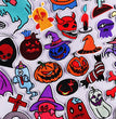 Cartoon Embroidery Halloween Clothes Pants Decorative Fabric Patch