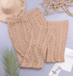Hollow Hand Crochet Loose Wide Trousers Beach Vacation Style