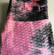 Ink Jacquard Tie-dyed Bubble Polyester Yoga Pants Slim Fit