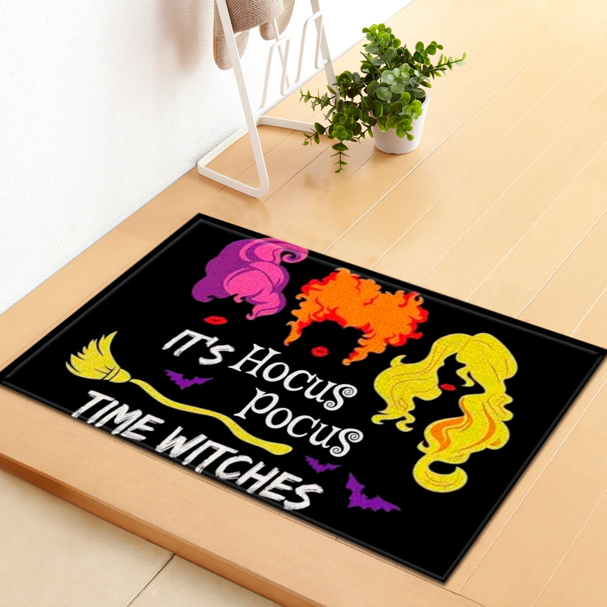 Halloween Alphabet Kitchen Bedroom Entry Mat
