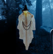 Halloween Farmhouse Flying Witch Atmosphere Decoration Horror Props Outdoor Scene