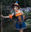 Cosplay Costume Halloween Charming Witch 7piece Spot Set
