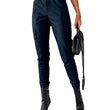 European And American Matte Leather Pants