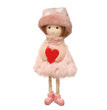 Christmas angel plush pendant