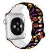 Halloween Printed Silicone Watch Strap