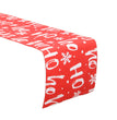 Christmas Table Flag Double Printing Snowman Table Mat