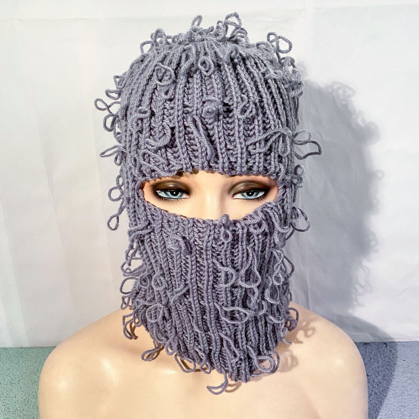 Halloween Ski Cap Funny Black Coil