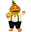 Halloween Pumpkin Car Pendant Acrylic Flat Ornament