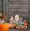 Halloween Wreath Autumn Door Decoration Wall Decoration