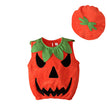 Two-piece Halloween Pumpkin Top Hat