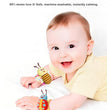 Wrist Rattles Foot Finder Rattle Toy for 3-6 Months Baby, Feet Leg Ankle Socks Arm Hand Bracelet Shaker for 6-9 Months Infant Boy & Girl, Gift Set for 0-2 Years Newborn Babies (5 Pcs-C)