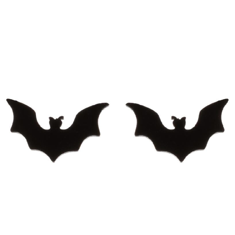 Stainless Steel Halloween Horror Stud Earrings