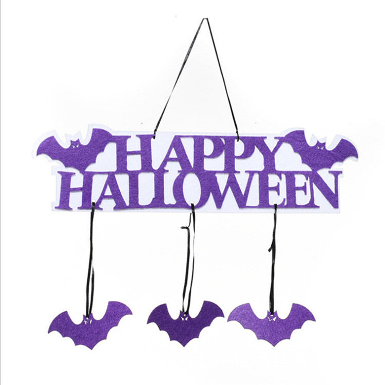 Halloween Felt Decoration Pendant Ghost Festival Venue