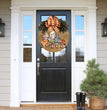Cross border popular Halloween autumn new door hanging tag wreath