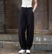 Cotton And Linen Women's Clothing Artistic Stone Washed Loose Bloomers