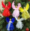 Christmas Children's Cute Doll Plush Angel Pendant