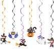 Cartoon Halloween Skull Spiral Pendant Set