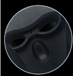 New Halloween Mask Led Luminous Hand Loop Controled Glow Mask Festival Party Cosplay Pad DIY Editable Atmosphere Toy