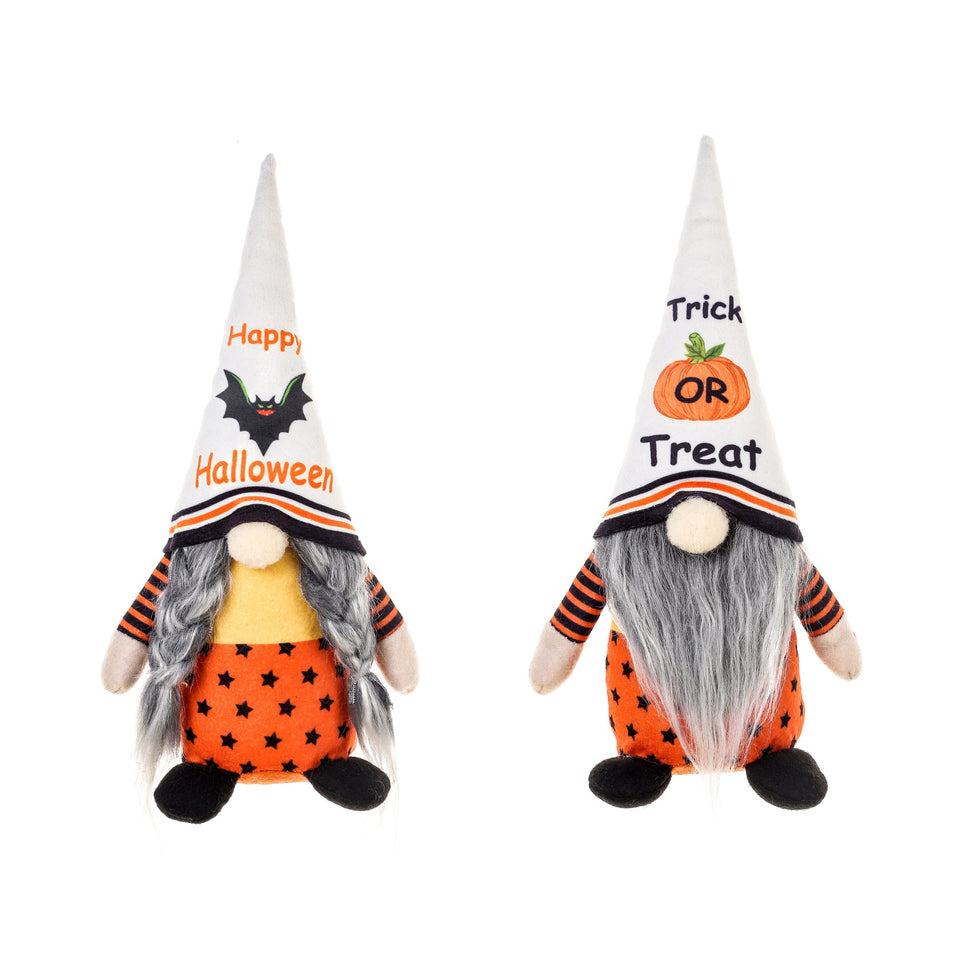 Halloween Faceless Doll Bat Pumpkin Standing Doll