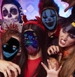 Funny Faces At Halloween Ball