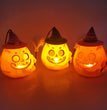 Halloween Pendant Broom Pumpkin Lantern Light Music Tricky Funny Bar Playground Decorative Lantern