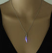 Halloween glow-in-the-dark Chili Glass Necklace