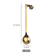Halloween Style Pendant Stainless Steel Coffee  Creative Pumpkin Spoon