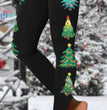 Floral Print Slim Fit Skinny Bootcut Trousers Women's Clothing