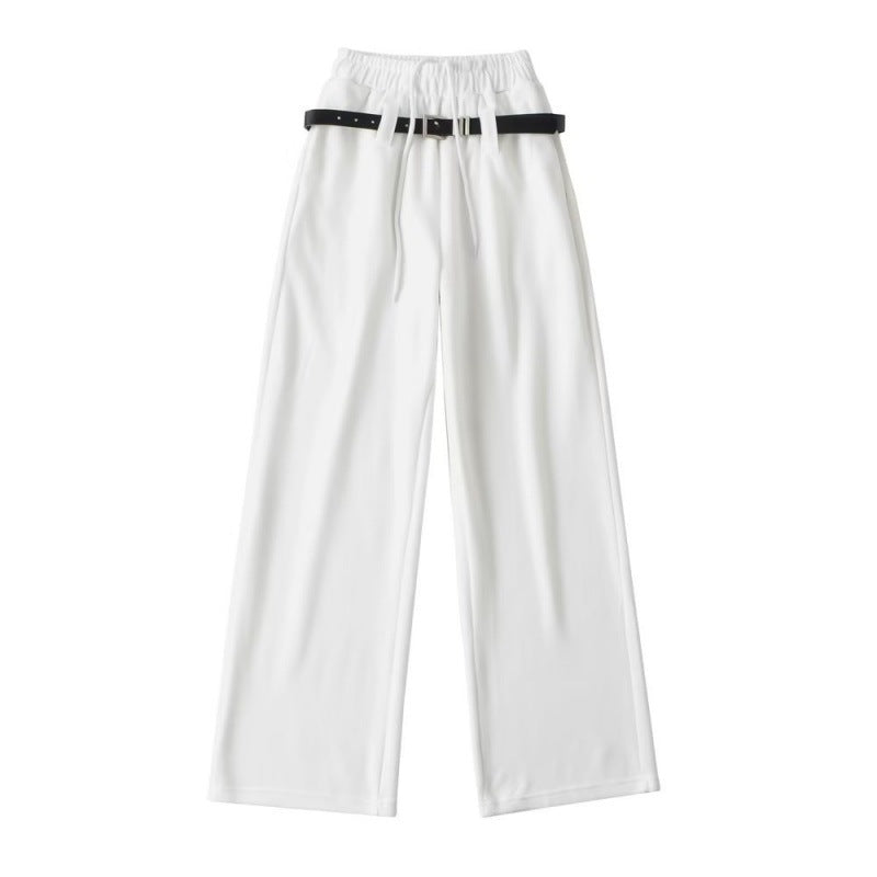 Autumn Women's American Hot Girl Belt Casual Pants