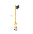 Halloween Style Pendant Stainless Steel Coffee  Creative Pumpkin Spoon
