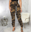 Slim Fit Camouflage Comfortable Leisure Tappered Stretch Overalls