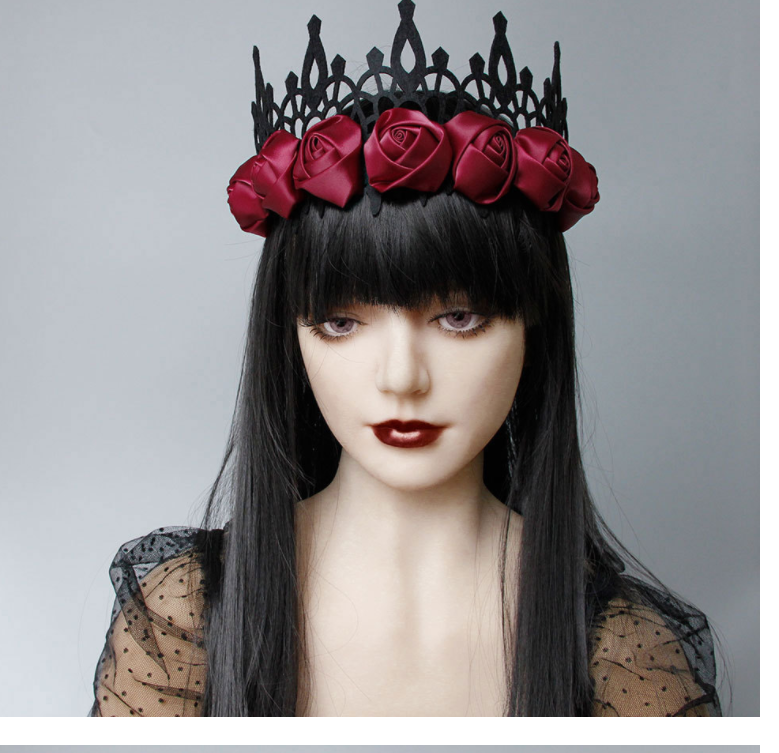 Witch Witch Halloween Head Ornament Bride