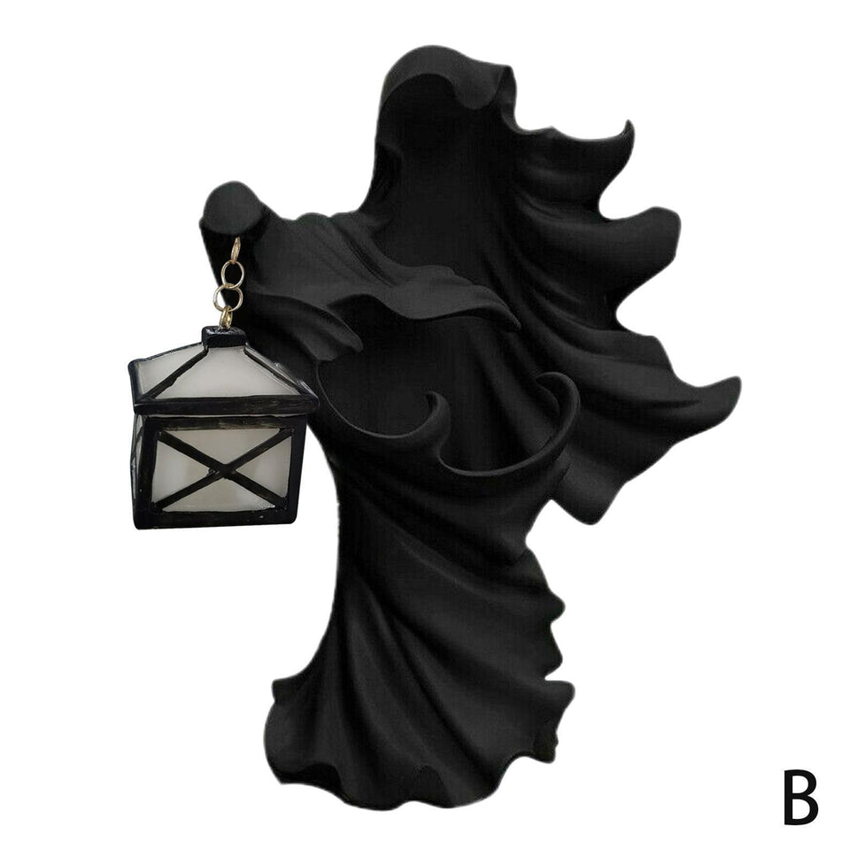 New Halloween Witch Resin Lantern Ornament