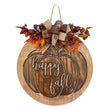 Cross border popular Halloween autumn new door hanging tag wreath
