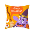 Home Cartoon Halloween Velvet Pumpkin Head Pillowcase