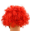 Halloween Funny Red Hair Clown Mask Masquerade Party Dress Up Props
