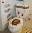 Halloween Series Theme Hotel Toilet Toilet Stickers