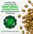 Feline Veterinarian-Recommended Adult Natural Dental Cat Treats, Tempting Tuna Flavor, 9.75 Oz. Tub